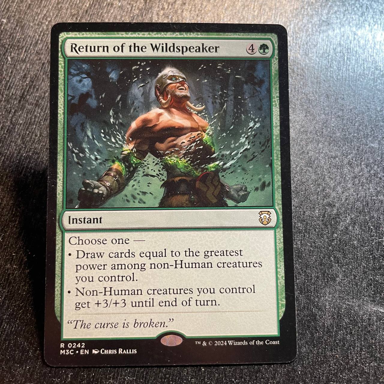 Return of the Wildspeaker