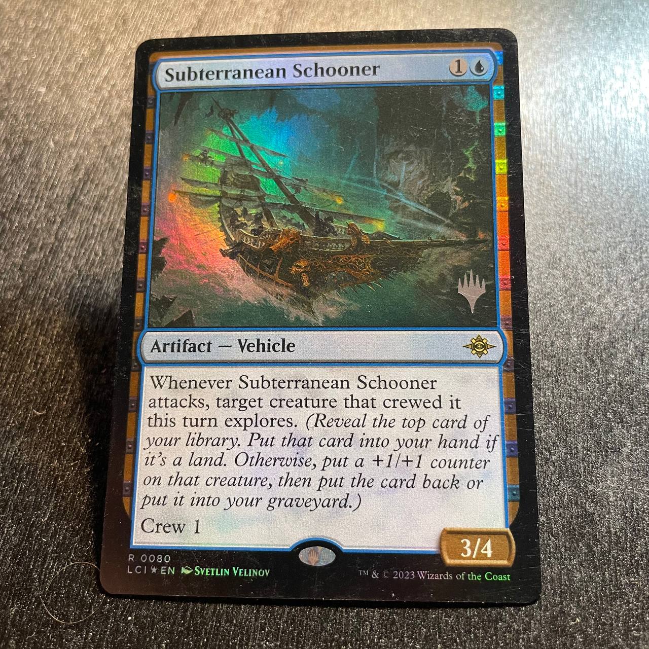 Subterranean Schooner pr-p FOIL