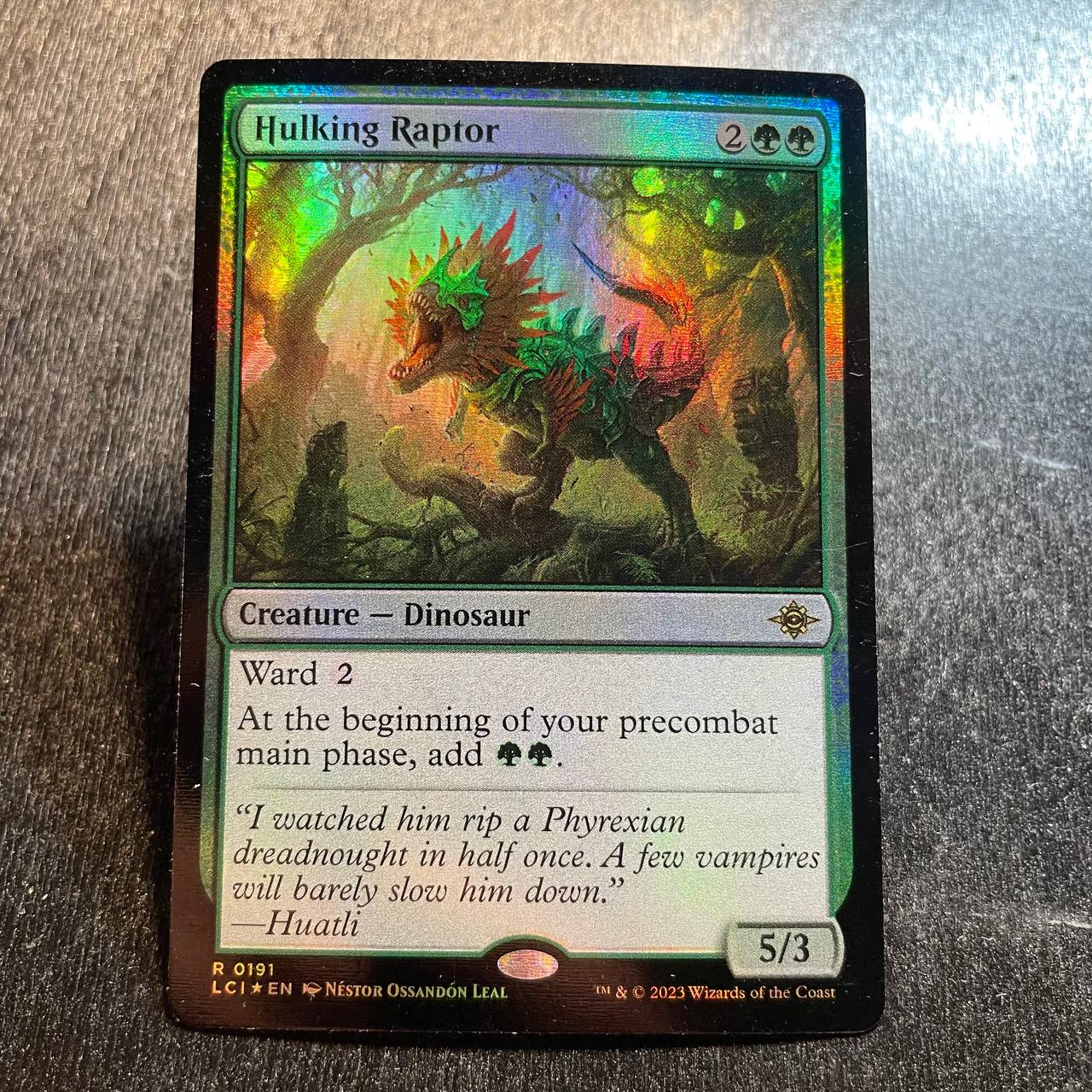 Hulking Raptor FOIL