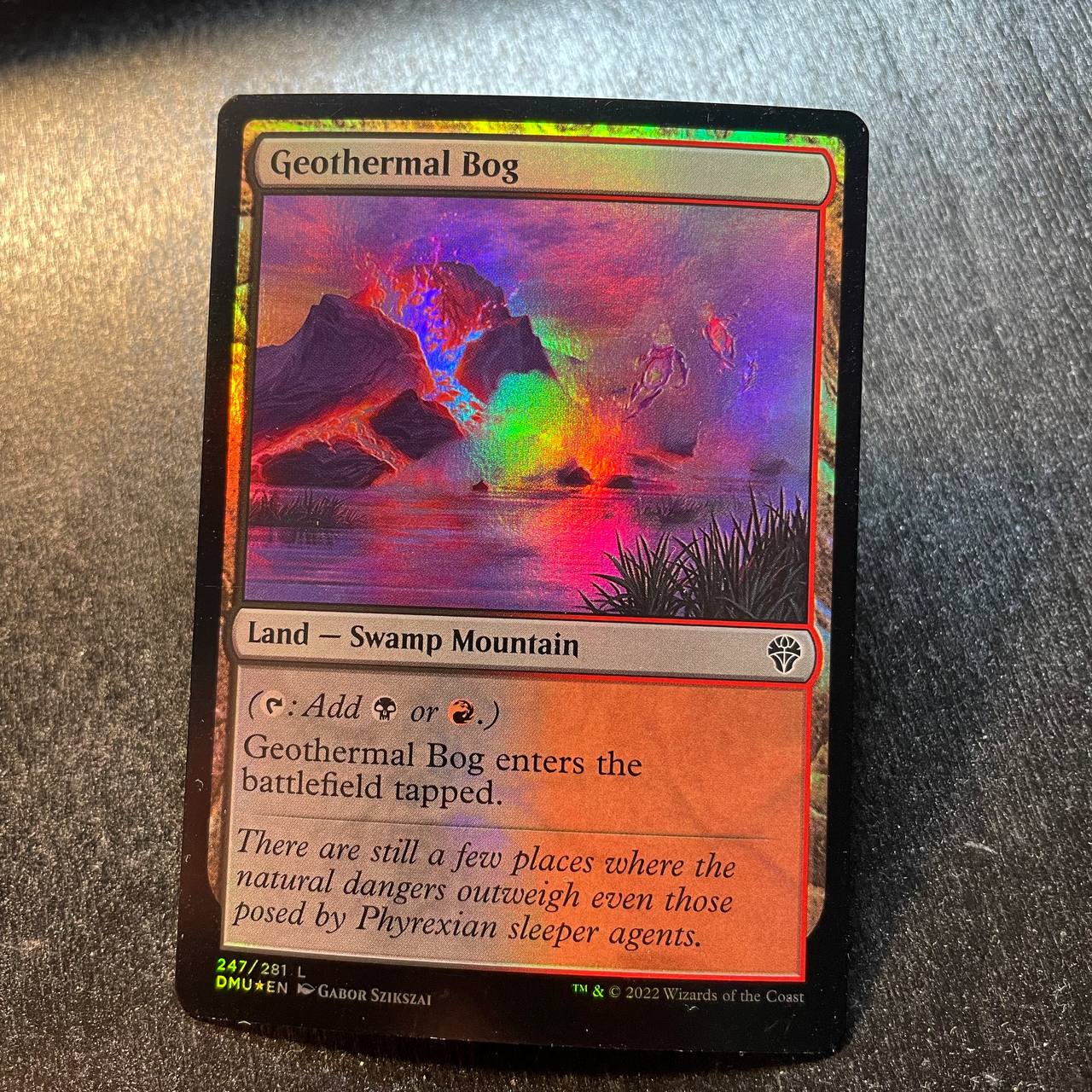 Geothermal Bog FOIL