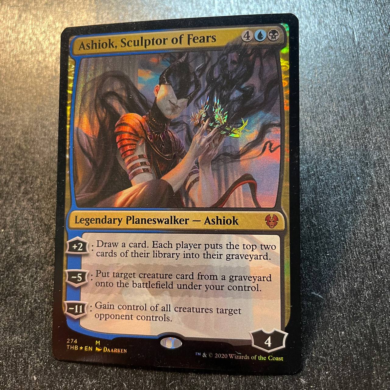 Ashiok, Sculptor of Fears FOIL