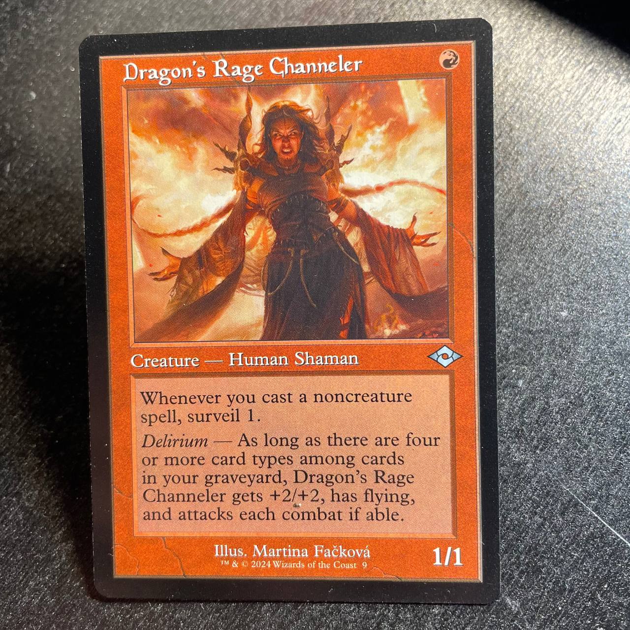 Dragon's Rage Channeler (Retro Frame)