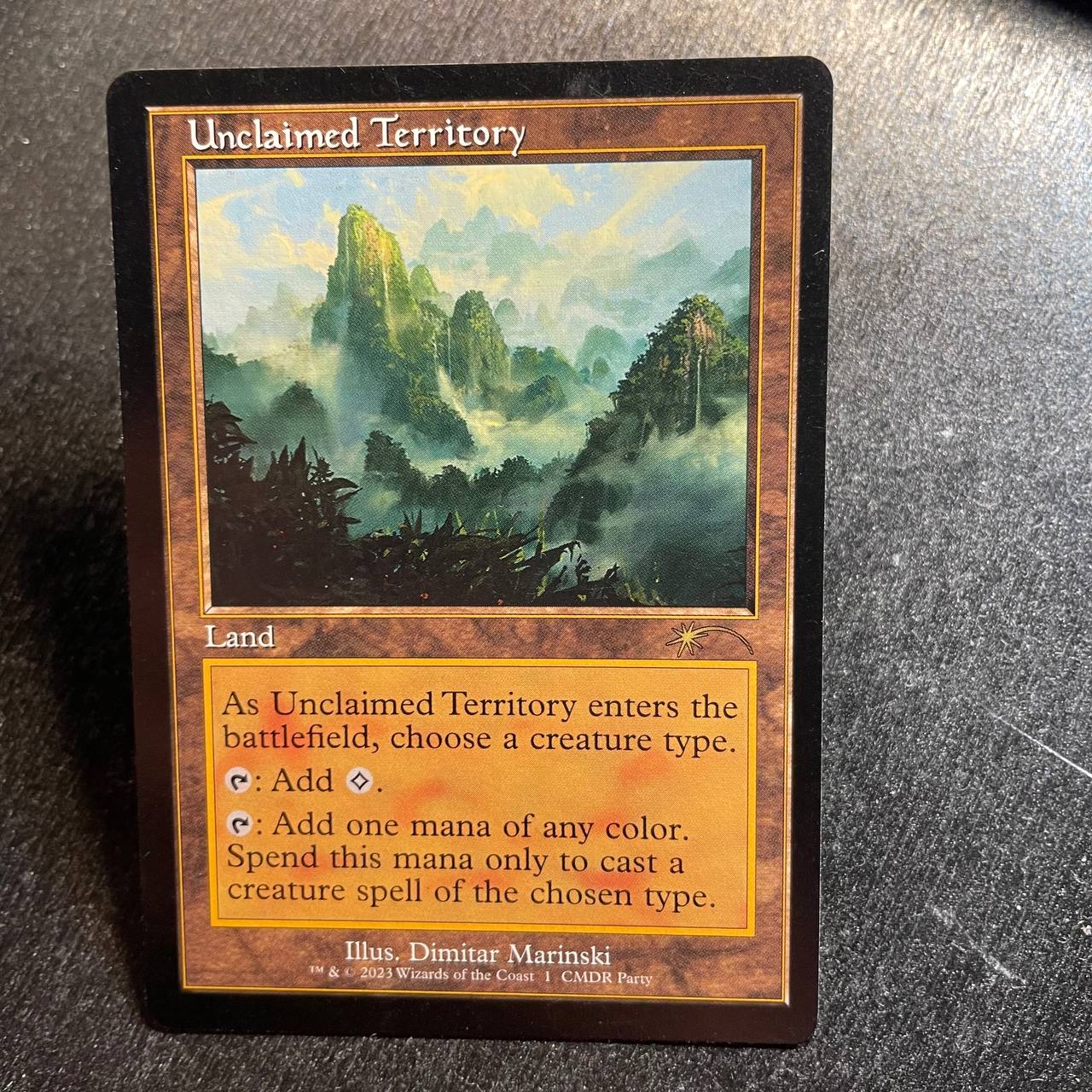 Unclaimed Territory (Retro Frame) (RU)