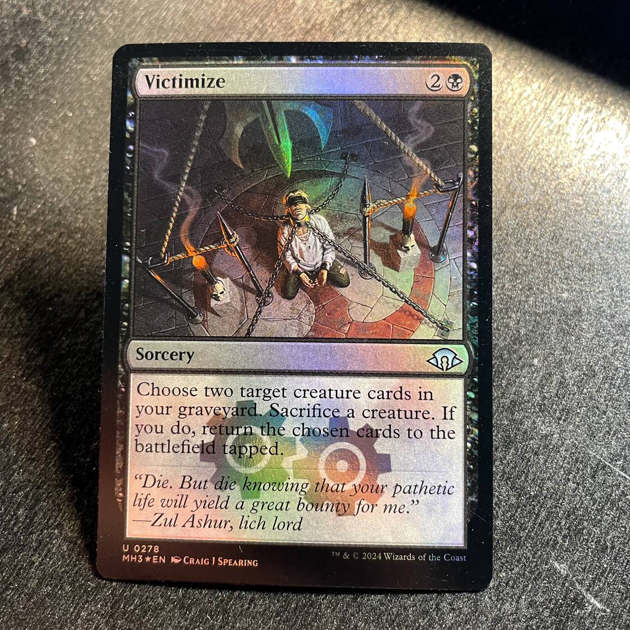 Victimize FOIL