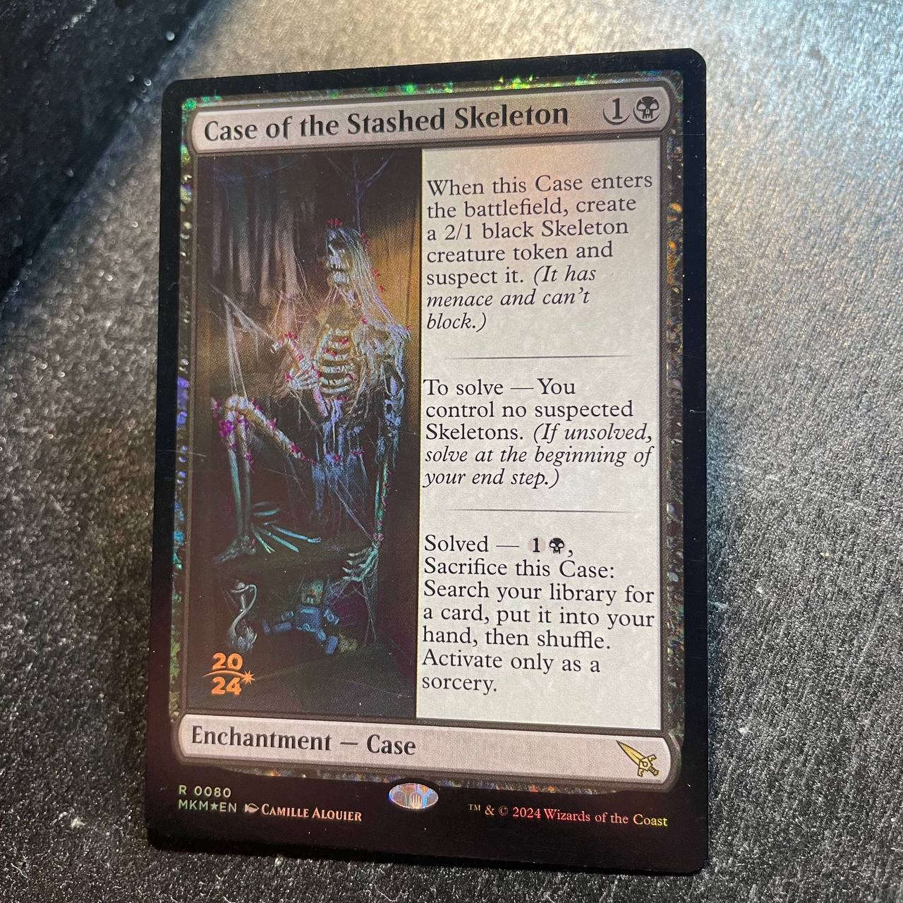 Case of the Stashed Skeleton FOIL prerelease