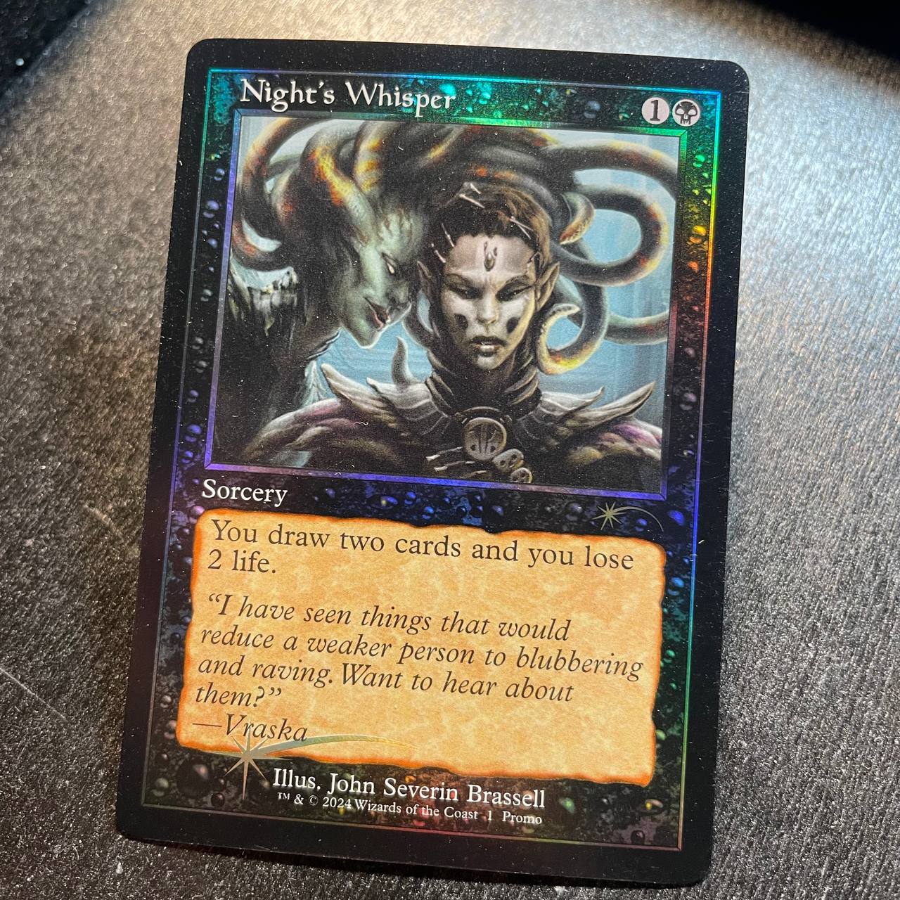 Night's Whisper (Retro Frame) FOIL