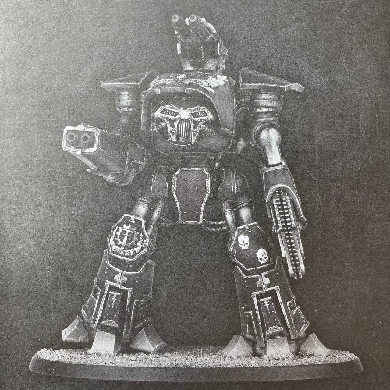 Reaver Battle Titan (chainfist, volcano cannon, melta cannon та turbo laser destructor)