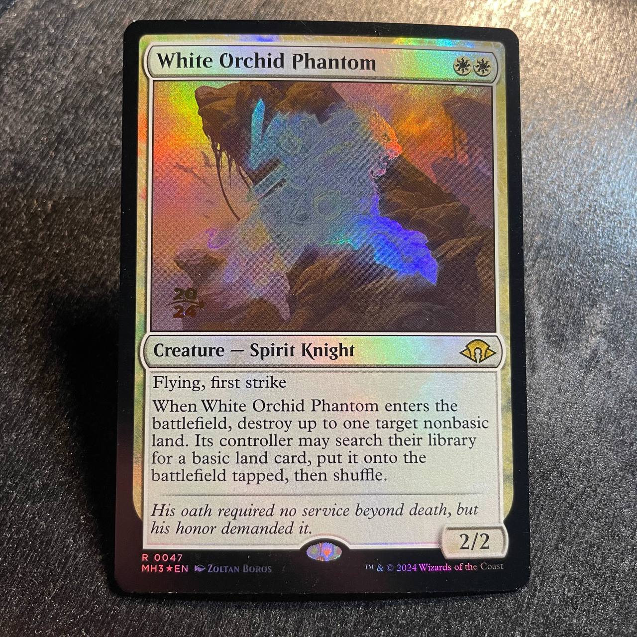 White Orchid Phantom FOIL prerelease