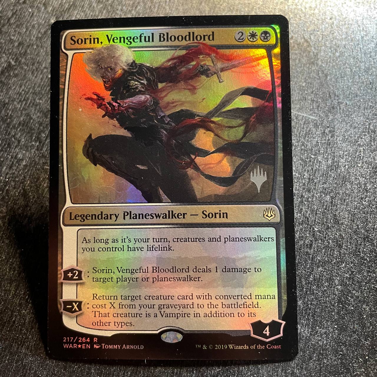 Sorin, Vengeful Bloodlord FOIL (pr-p)