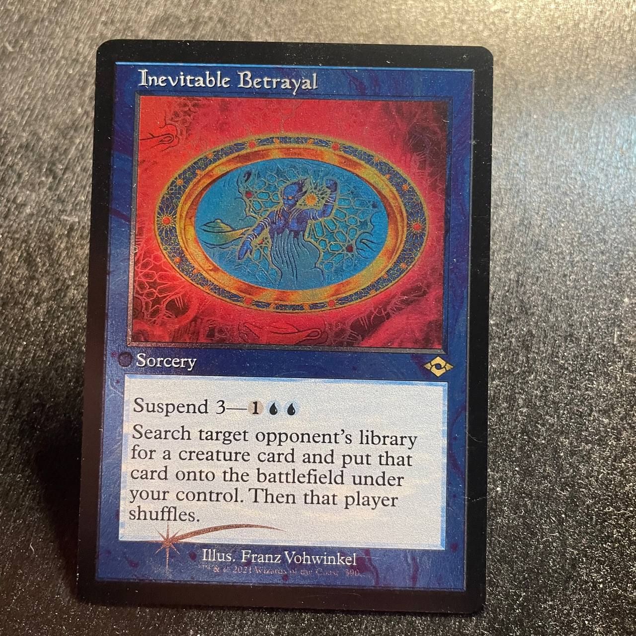 Inevitable Betrayal FOIL etched