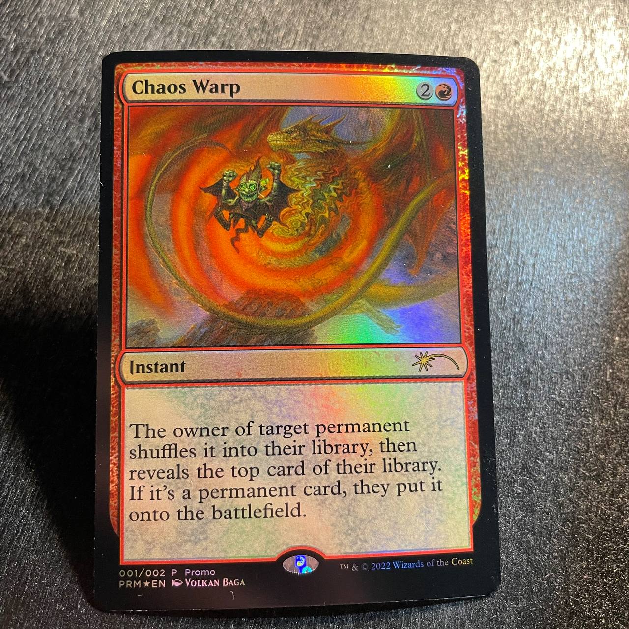 Chaos Warp FOIL promo