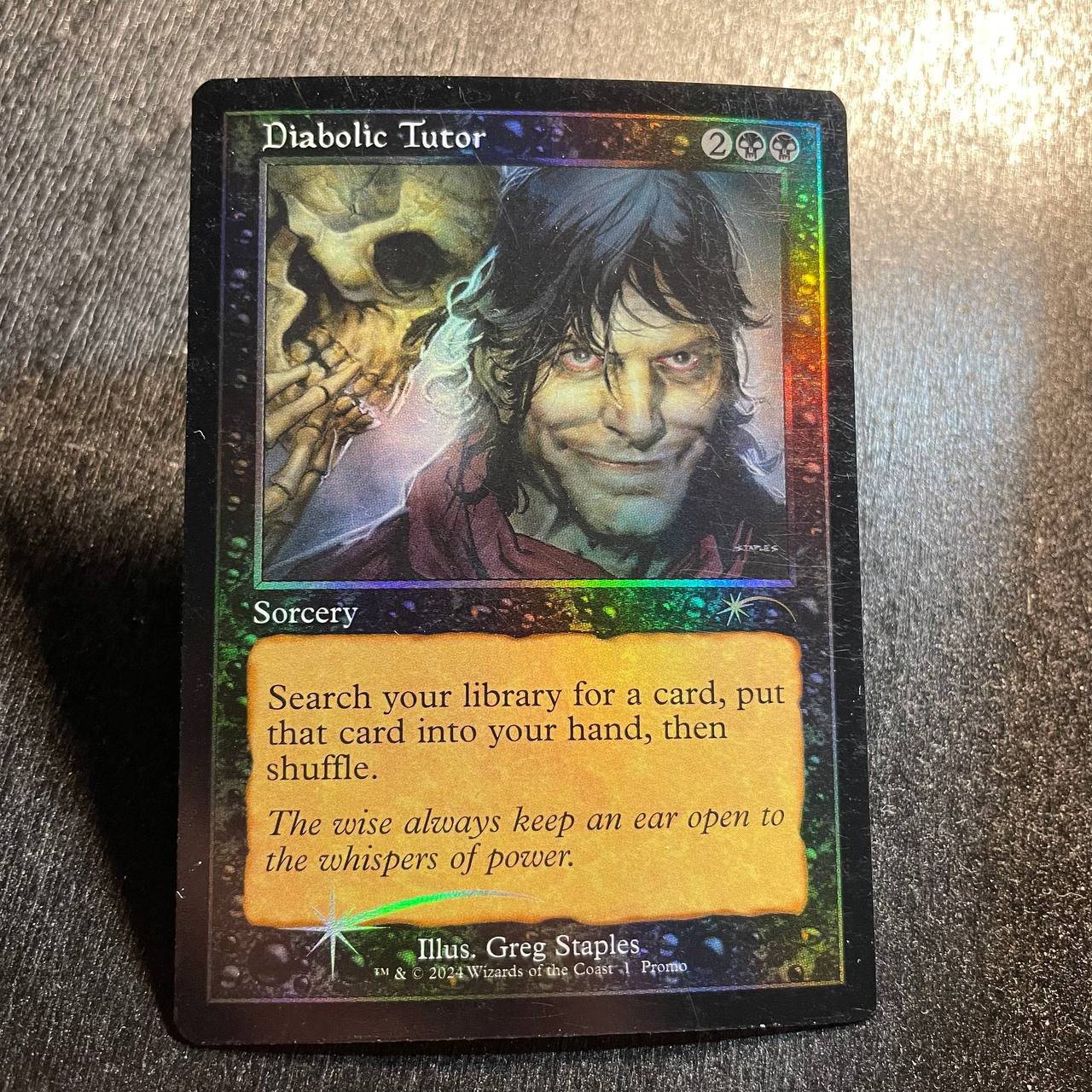 Diabolic Tutor FOIL promo