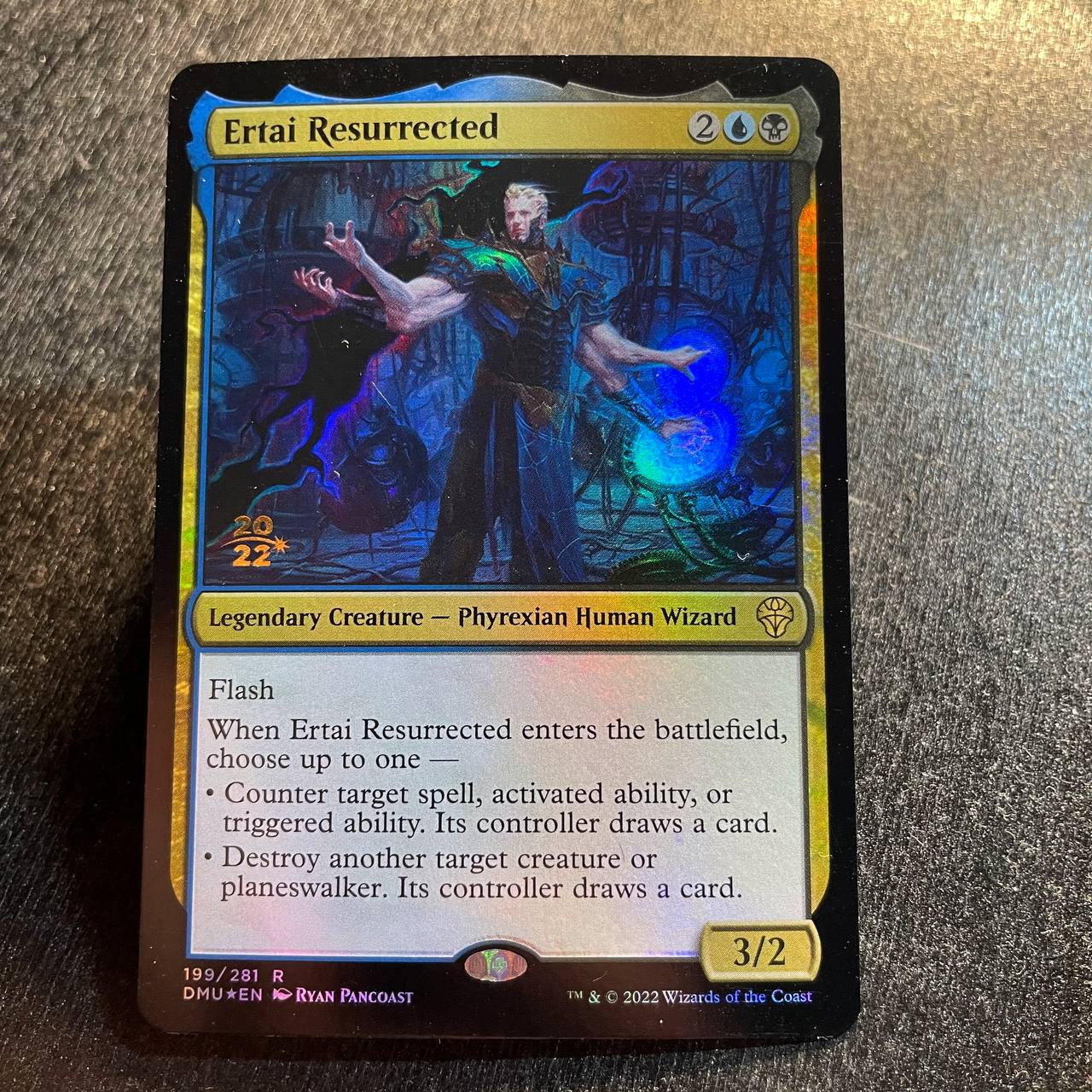 Ertai Resurrected FOIL prerelease