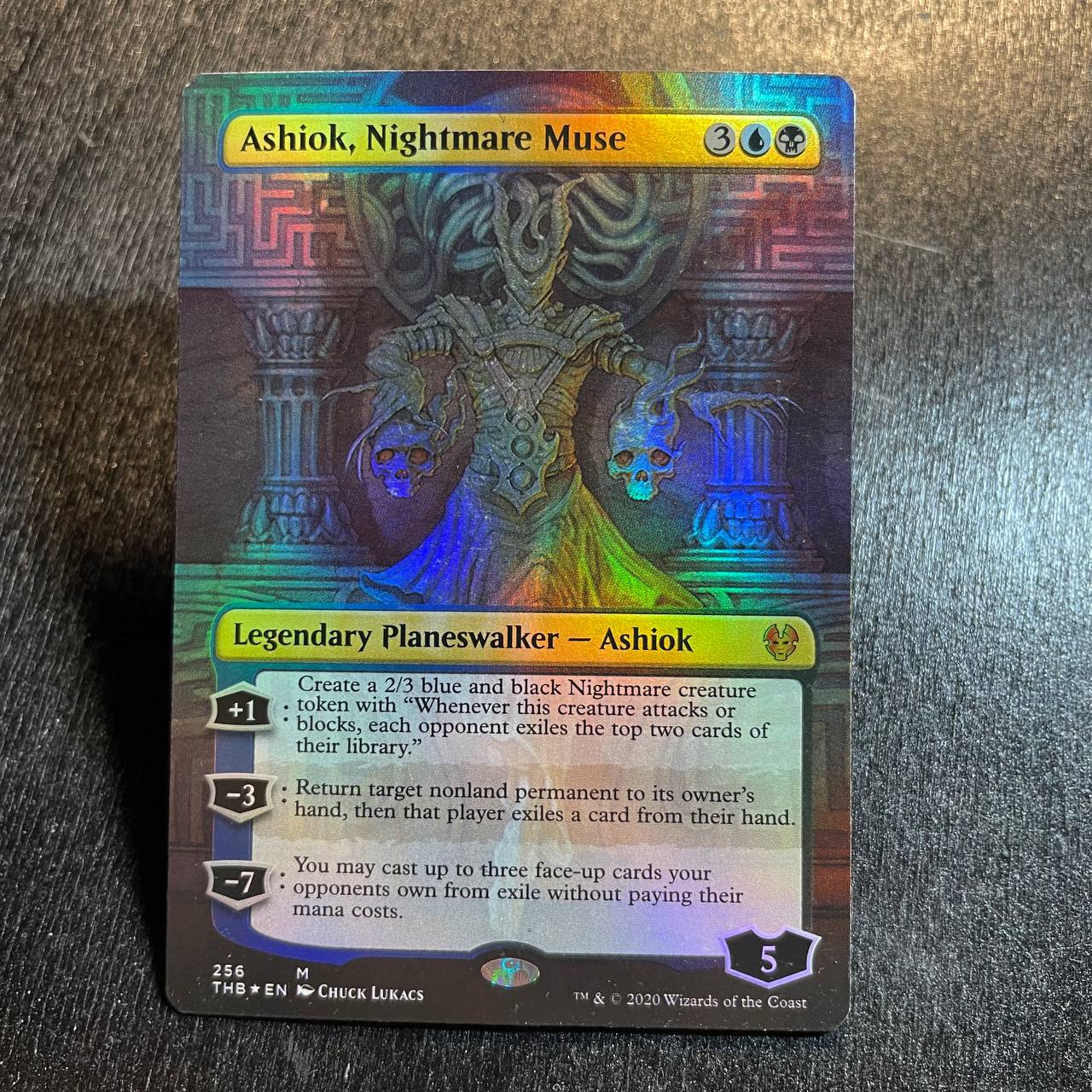 Ashiok, Nightmare Muse FOIL (borderless)