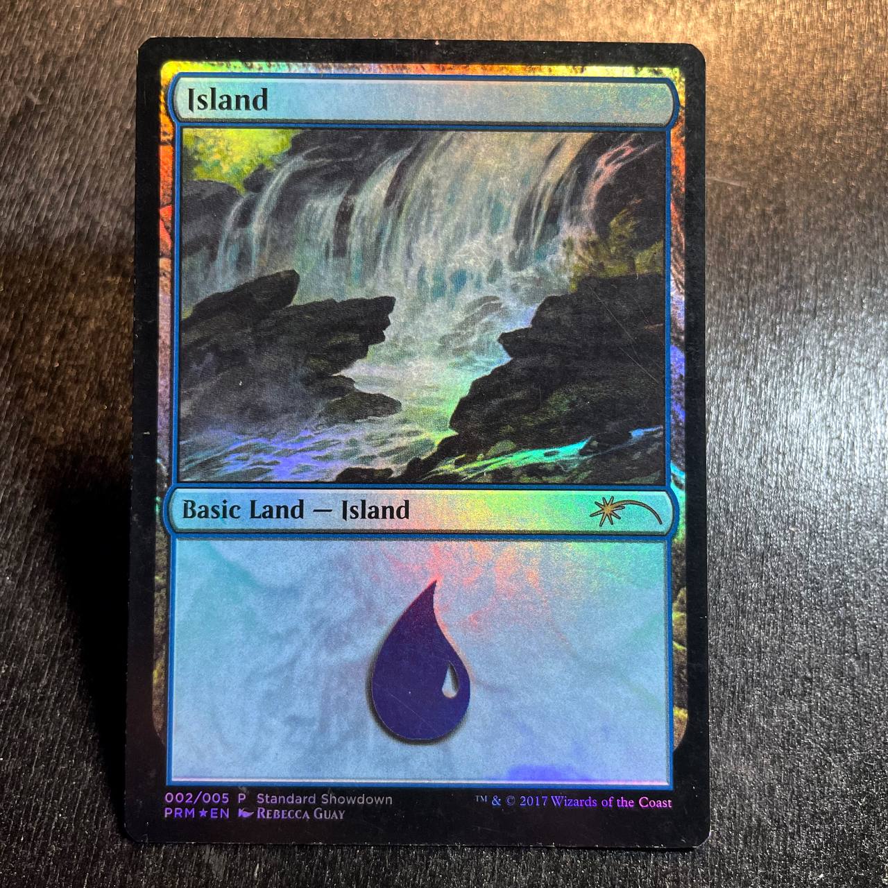 Island FOIL (standard showdown)