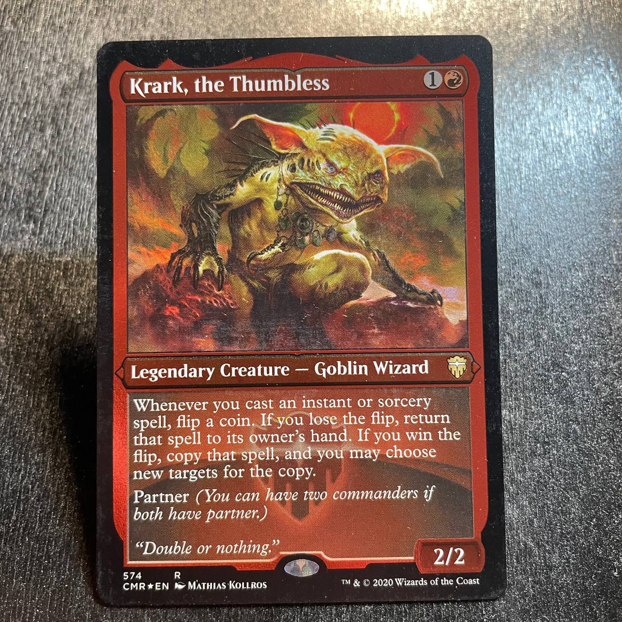 Krark, the Thumbless FOIL etched