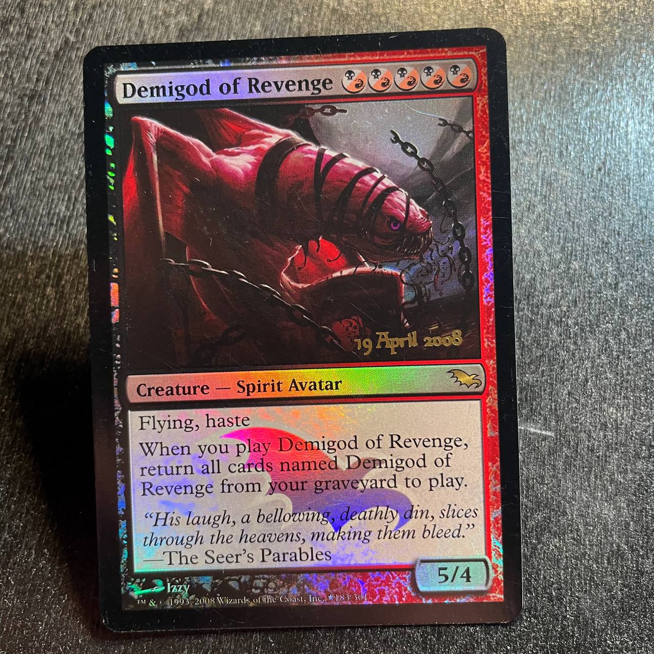 Demigod of Revenge FOIL prerelease