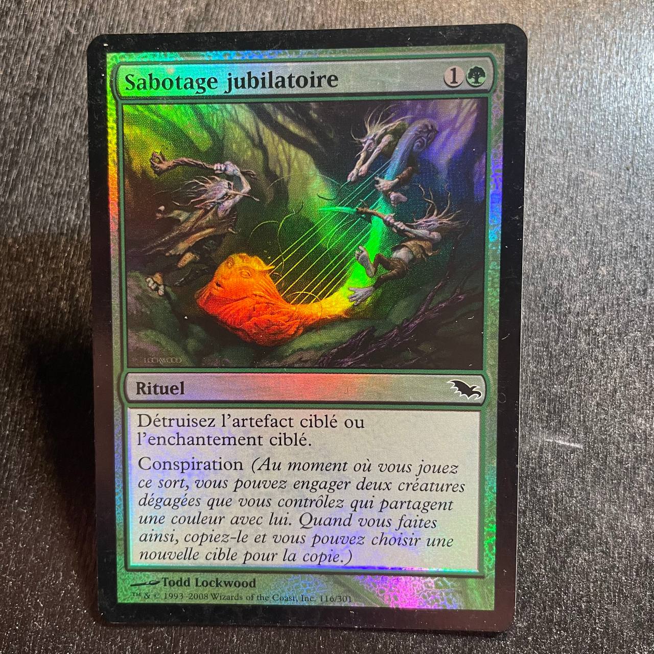 Gleeful Sabotage (ES) FOIL