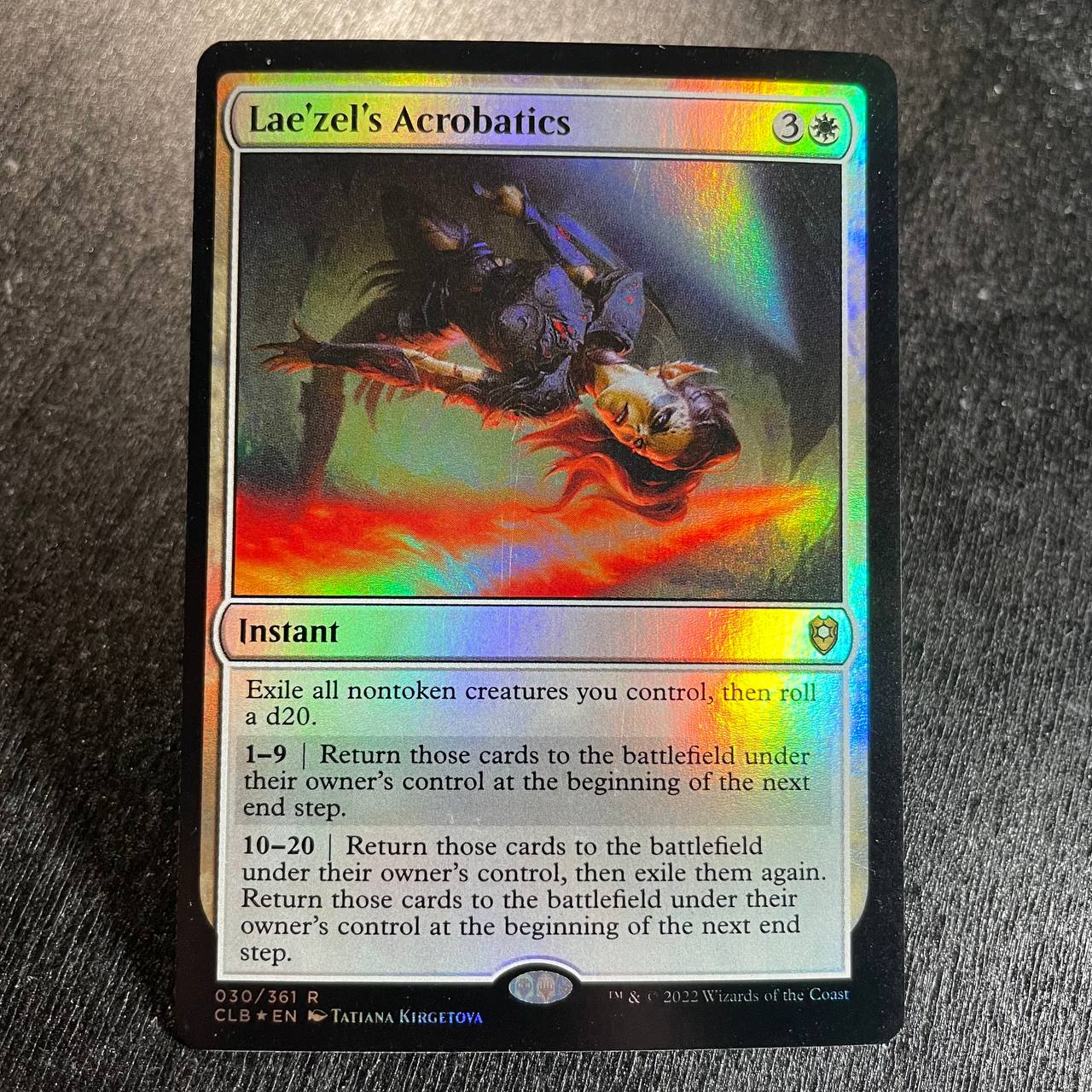 Lae'zel's Acrobatics FOIL