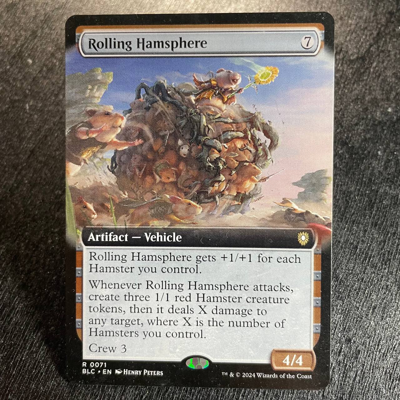 Rolling Hamsphere (extended)